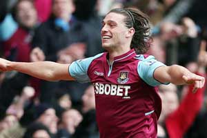 Andy Carroll celebrates