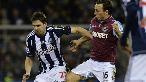 west brom v west ham united