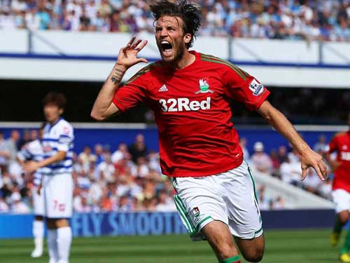 swansea city striker michu